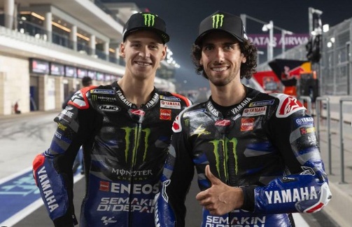 Fabio Quartararo dan Alex Rins