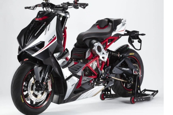 Skuter Matik Asal Italia Italjet Dragster Jalin Kerja Sama Dengan Gresini Racing MotoGP