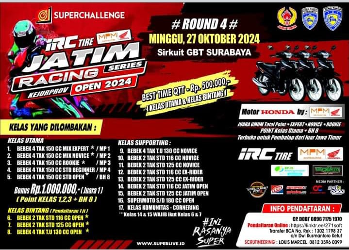 IRC Tire Jatim Racing Series 2024
